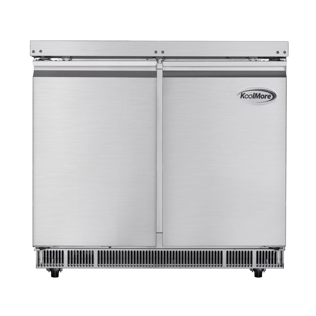 Commercial Refrigerated Prep Station Cold Table with 6 Pan Storage F6452