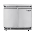Commercial Refrigerated Prep Station Cold Table with 6 Pan Storage F6452