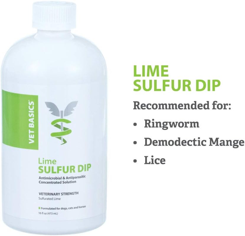 16oz Lime Sulfur Dip Concentrated Solution N82575
