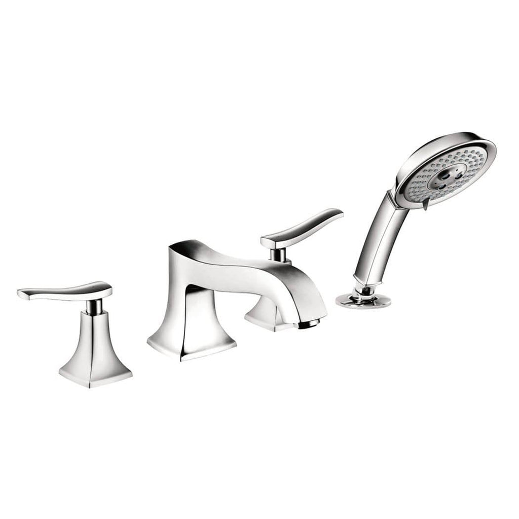 Chrome 4 Hole Roman Tub Trim Set G654