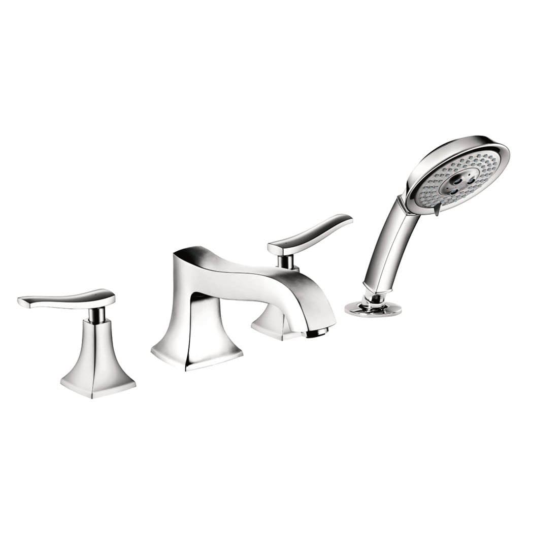 Chrome 4 Hole Roman Tub Trim Set G654