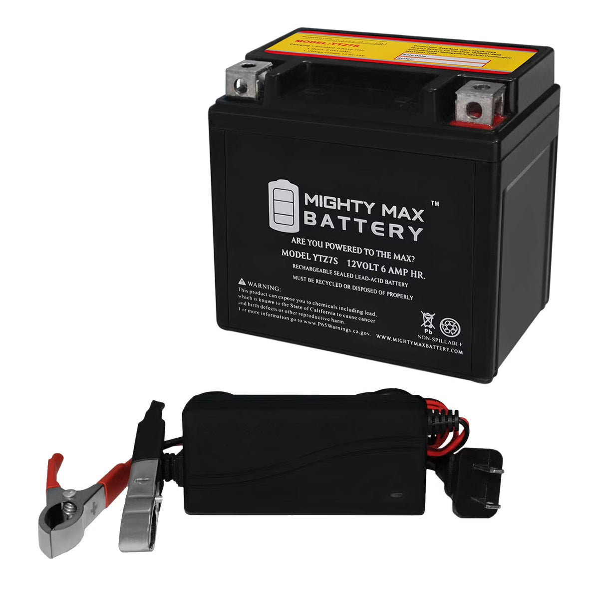12V 6AH Replaces Cannondale MX400 2000 + 12V 1Amp Charger J1272