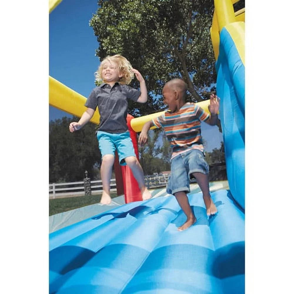 Inflatable Bounce House with Blower and Climbing Wall M85413