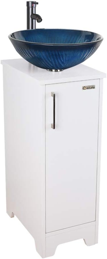 13 inch White Freestanding Bathroom Vanity G588270