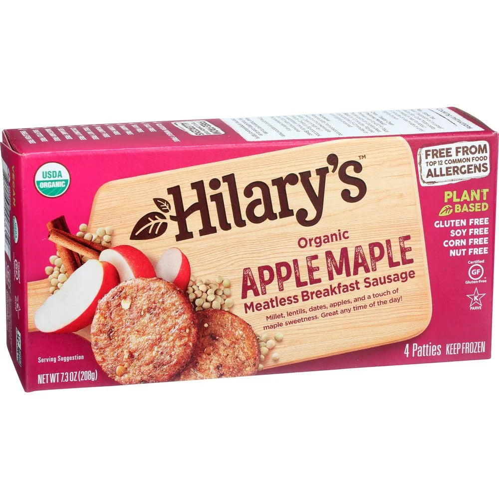 Organic Apple Maple Veggie Breakfast Sausage L971388
