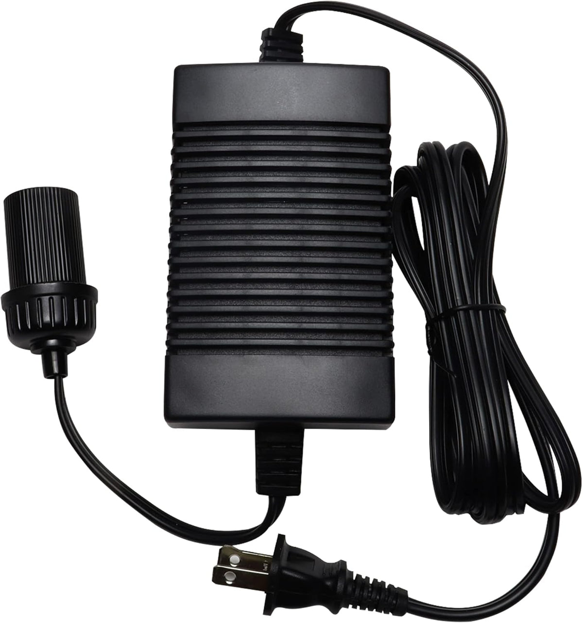 AC to DC converter, 110V to 12V power adapter with circuit breaker, 6ft cord X40590