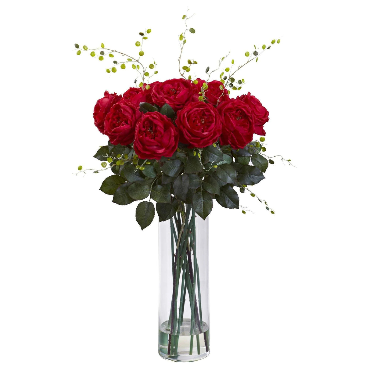 White Willow Rose Arrangement C320158