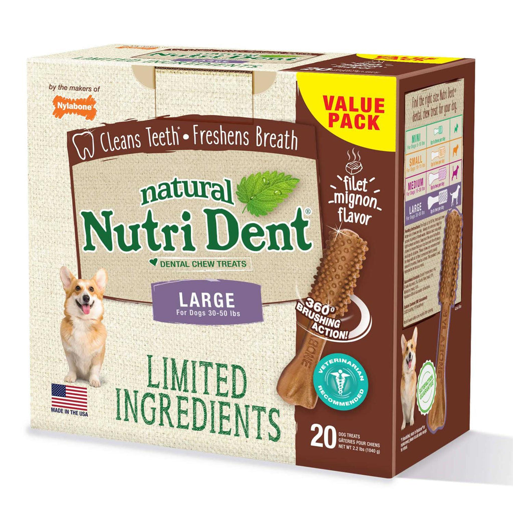 Nutri Dent Dental Chews Filet Mignon X889
