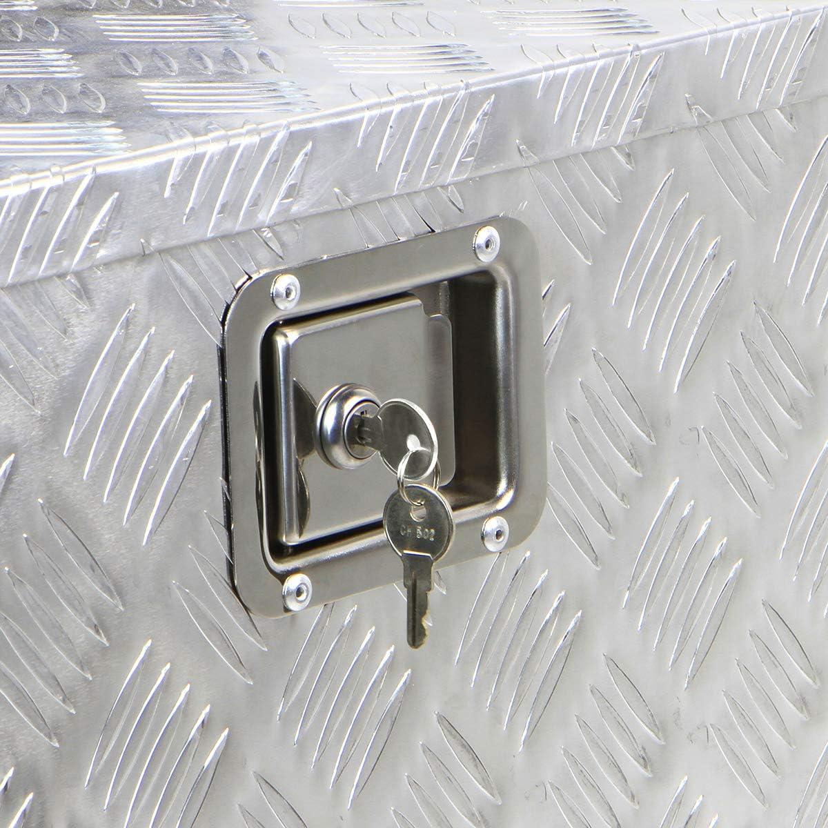 48-Inch Aluminum Pickup Tool Box with Keys R99042