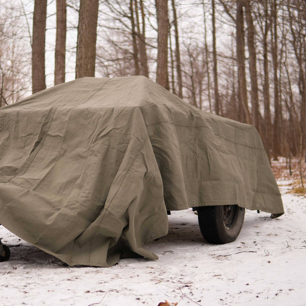 100% Cotton 12' x 16' Heavy Duty Canvas Tarps O253