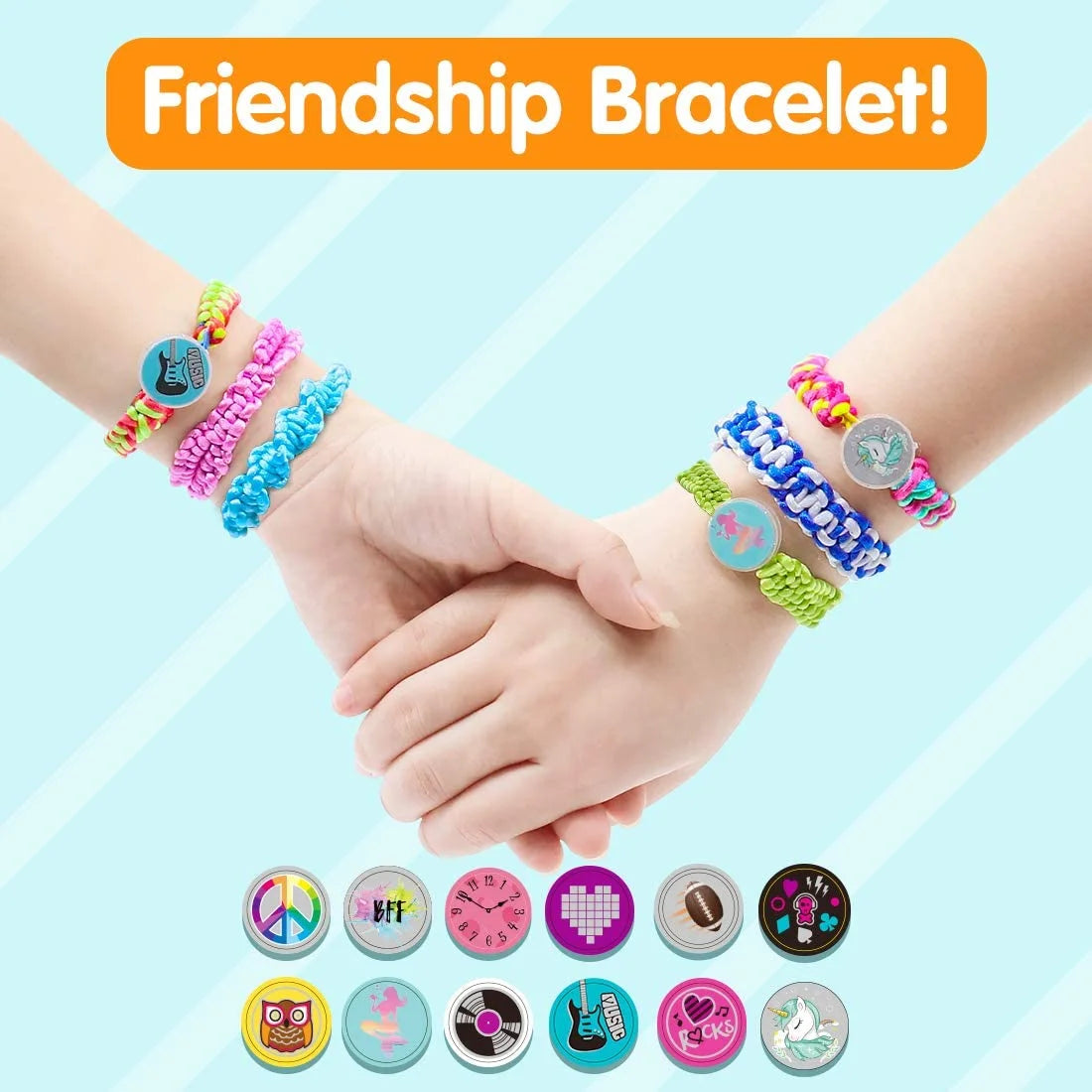 DIY Craft Kit Friendship Bracelet Making Set D758185