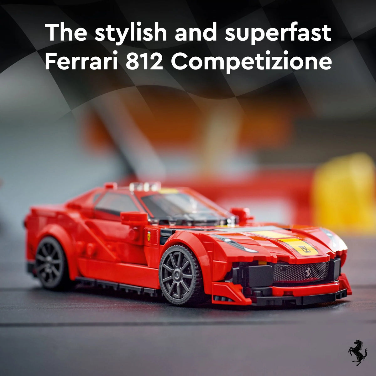 Red Race Car Building Kit with Racing Driver Minifigure P42920