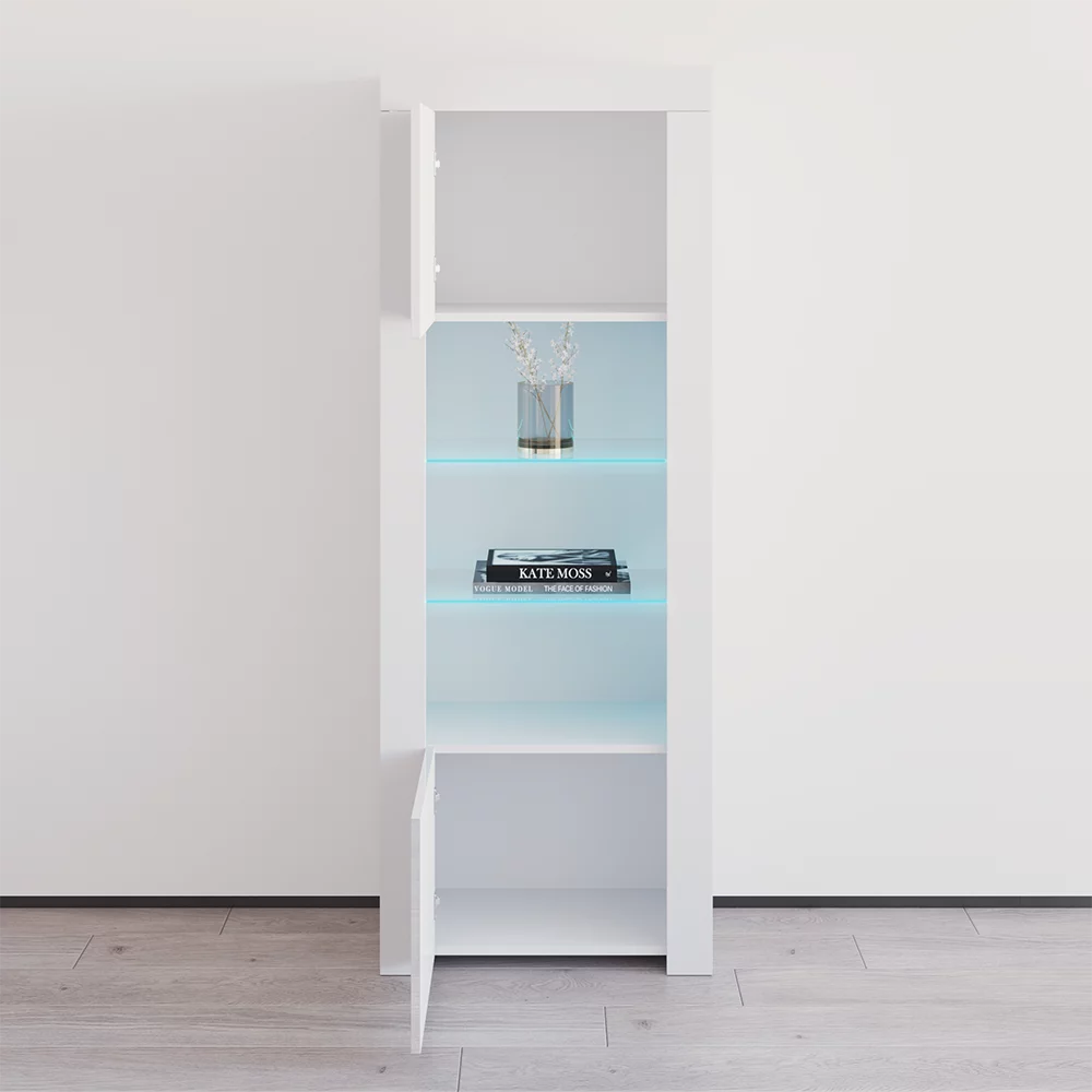 White Bookcase Y45400