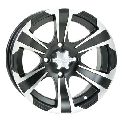 12x7 4.0 + 3.0 Matte Black Alloy Series Wheel L967