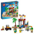 Building Kit with 4 Minifigures and Crab and Turtle Figures (211 Pieces) T887