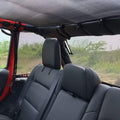Black Mesh Sun Shade for Jeep Wrangler JKU 4 Door P15669