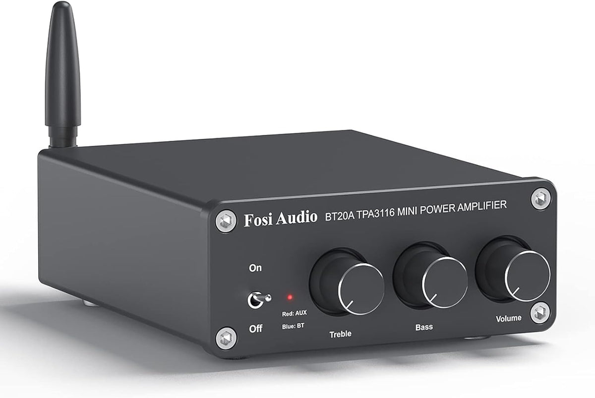 Bluetooth 5.0 Stereo Amplifier 100W x 2 with Power Supply, Pack of 2 K192