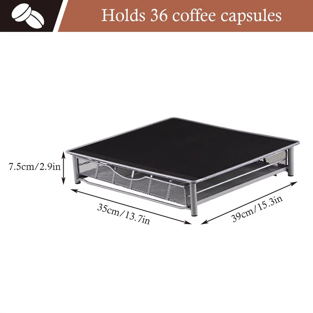 36 Coffee Pod Capacity K-Cup Holder Drawer Storage S999