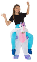 Kids Unicorn Costume Pink/White I4942