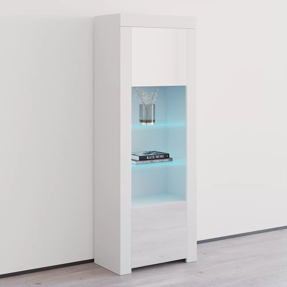 White Bookcase Y45400