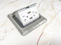 Stainless Steel Pop Up Receptacle with 20 A Duplex, Pack of 2 W90698