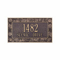 Red Standard Wall Plaque H461544