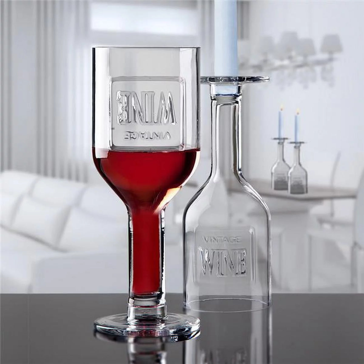 9.5 oz Wine Glass Goblets Pack of 2 O899