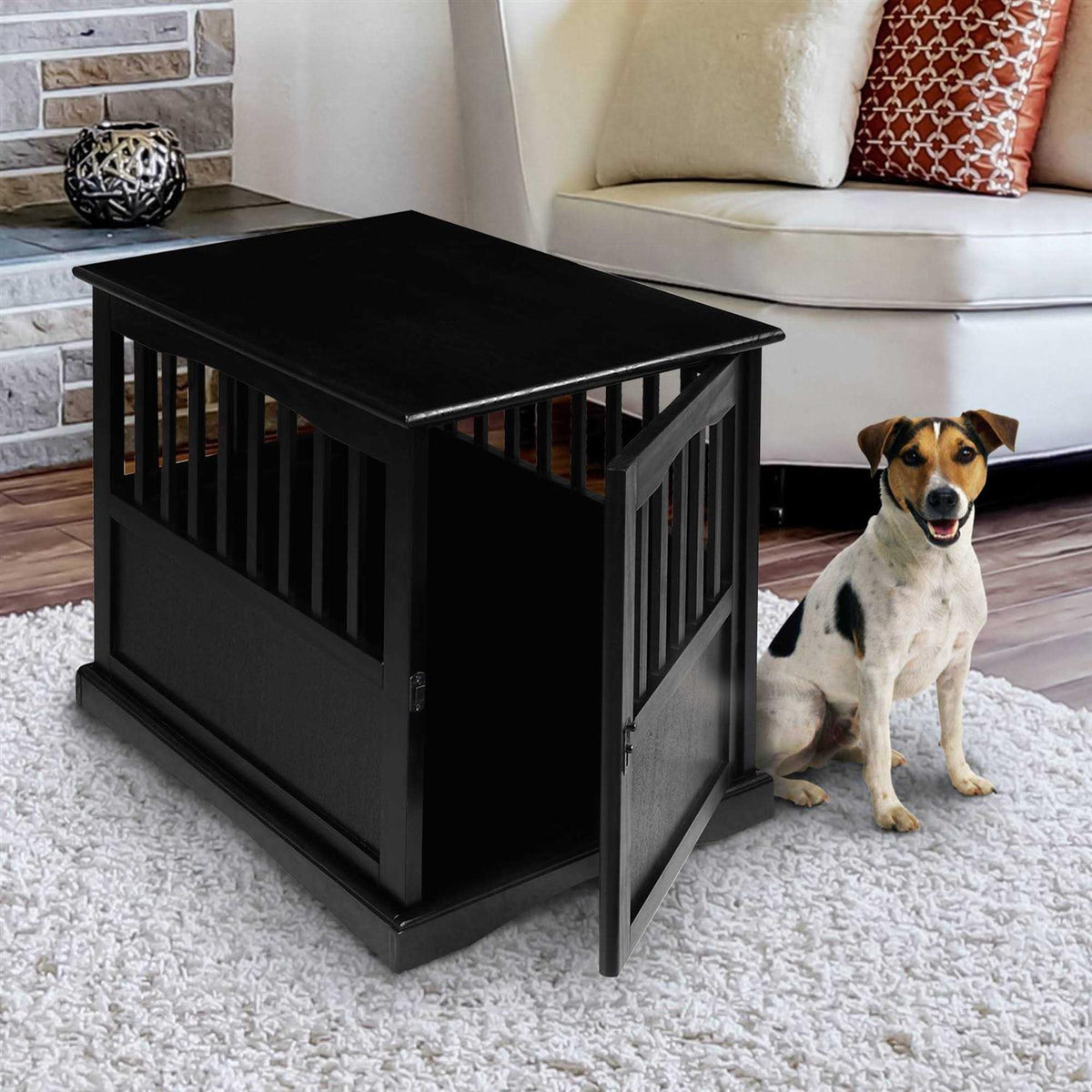 End Table Pet Crate Y95030