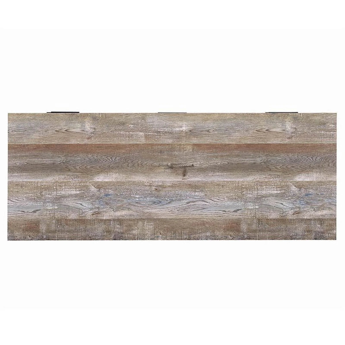4-drawer Weathered Oak Office Desk Y5504