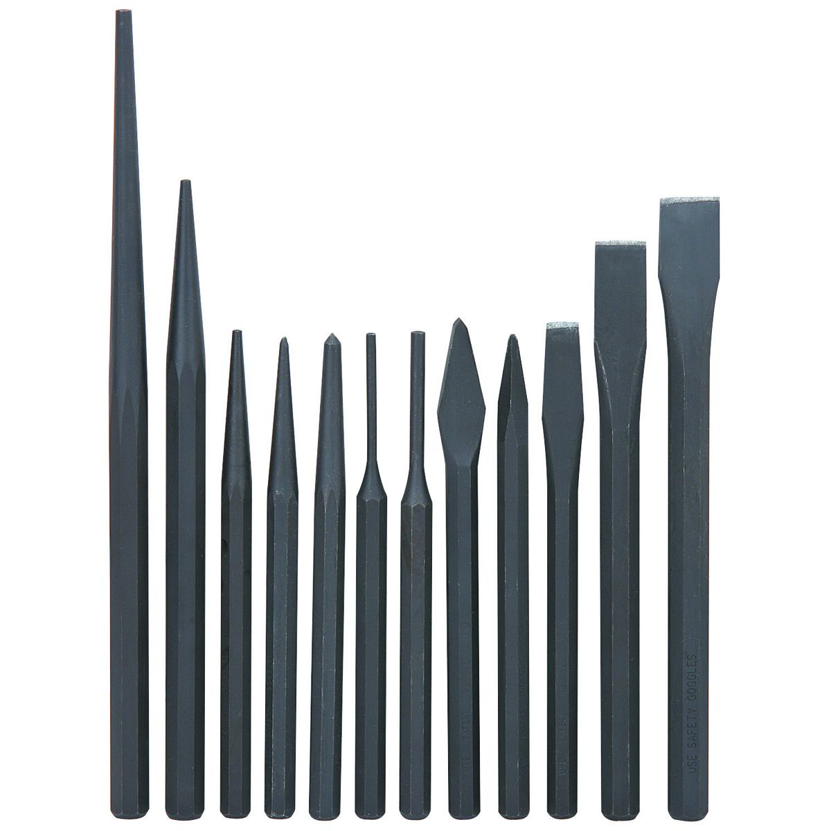 Punch and Chisel Set, 12-Piece H302