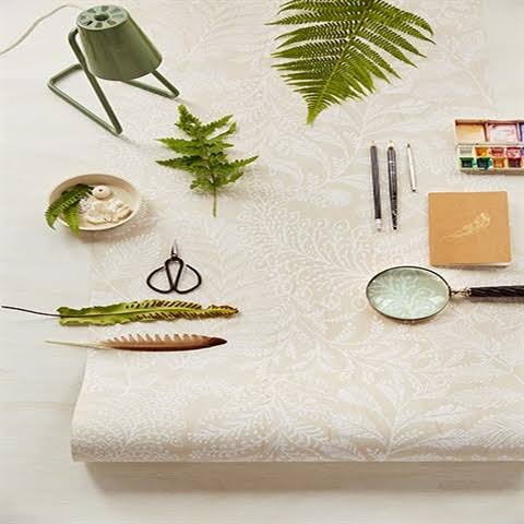 Beige Botanical Wallpaper A848414