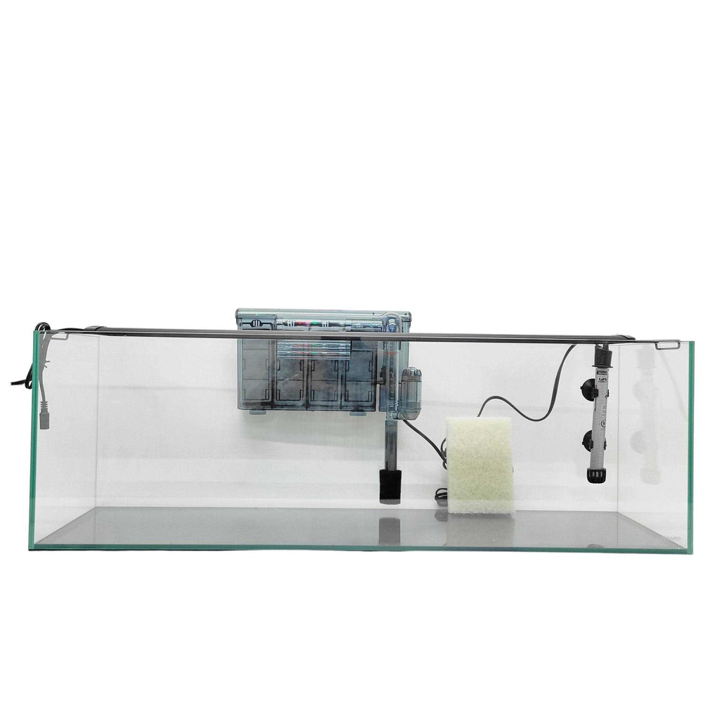 22 Gallon Clear Glass Bookshelf Aquarium E87682