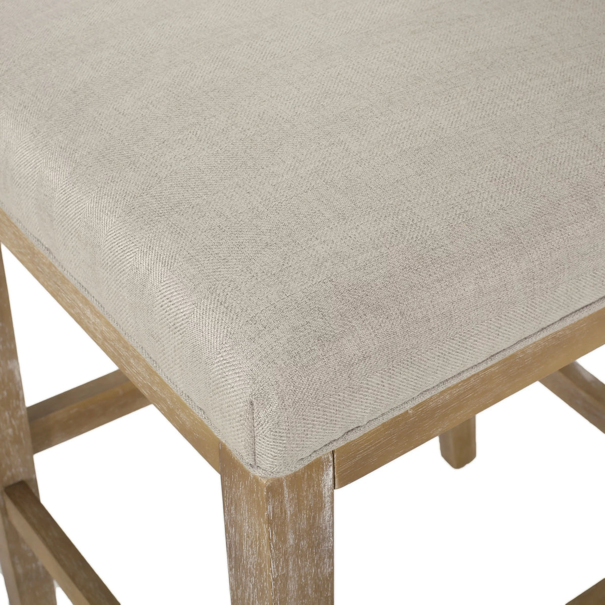 Fabric Upholstered 31 Inch Barstools, Set of 2 J8420