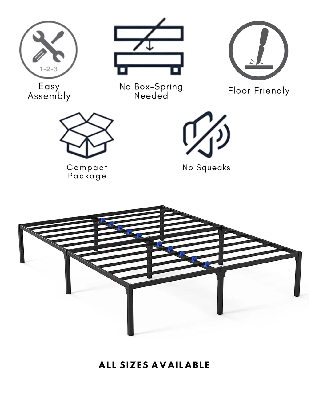 Twin XL Platform Bed Frame C15195