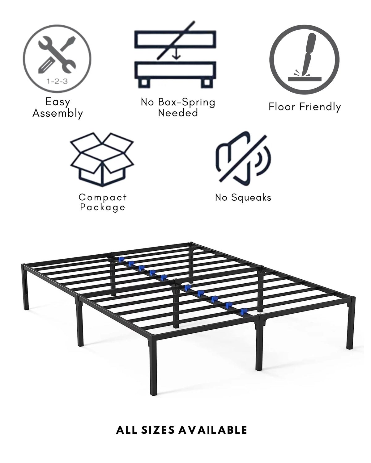 Twin XL Platform Bed Frame C15195