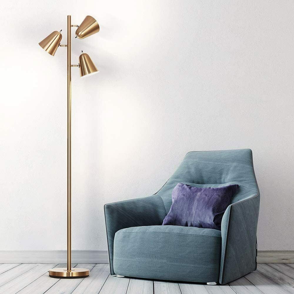 Adjustable Floor Lamp Gold W963