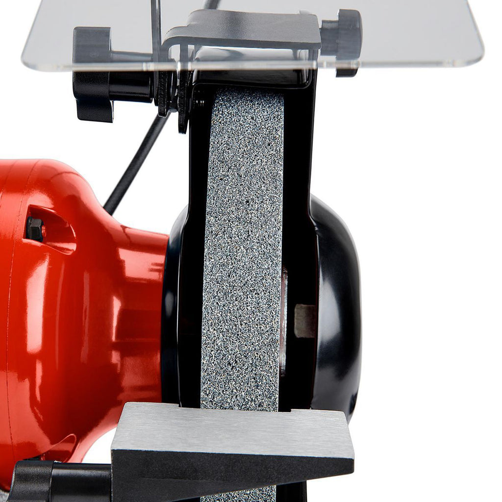 8 in. Variable-Speed Bench Grinder with LED Work Light M406