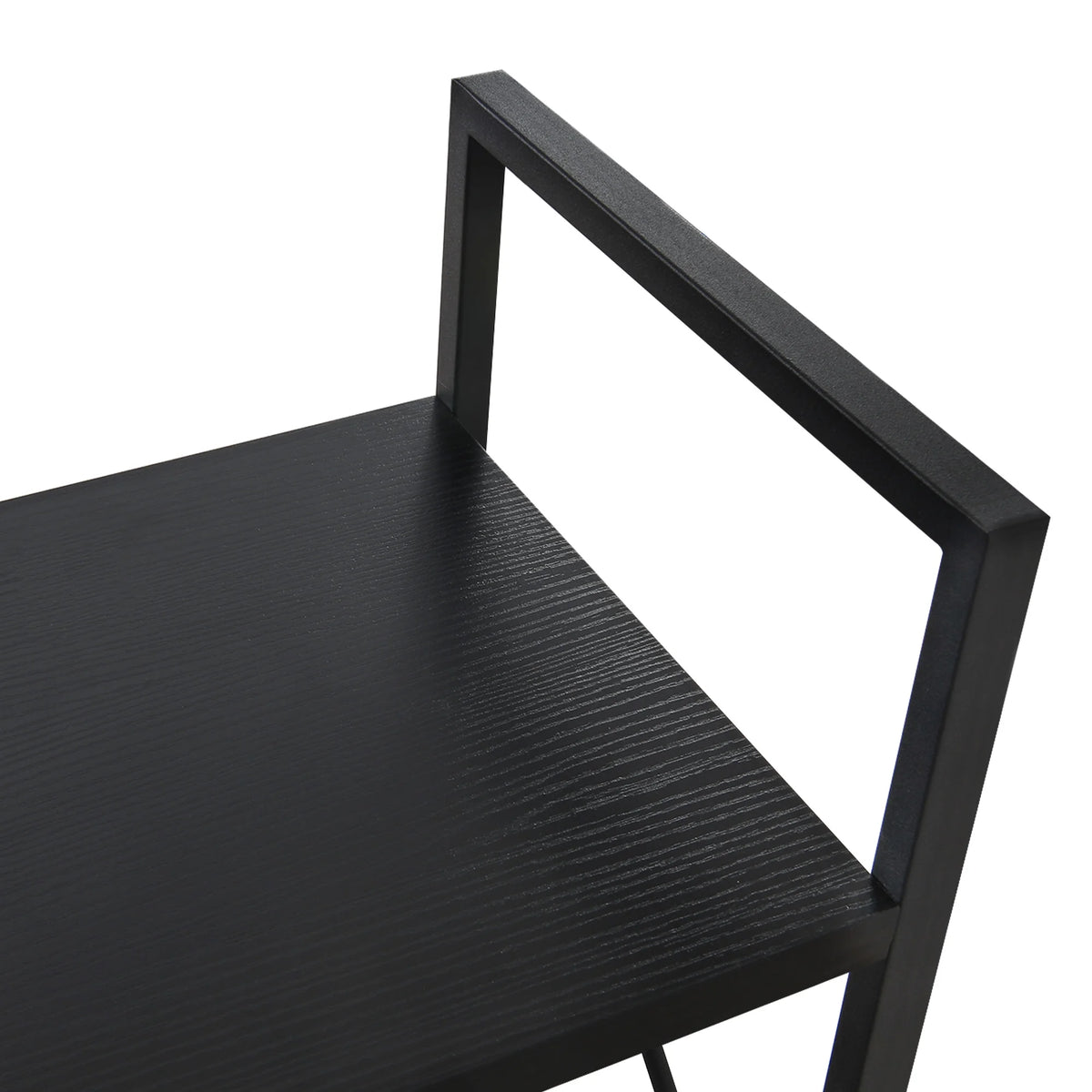 Black 6 Tiers Ladder Bookshelf W212