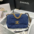 Denim Flap Bag L902