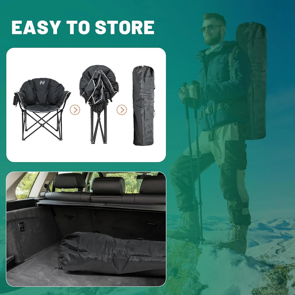 Oversized Heated Camping Chair L50808