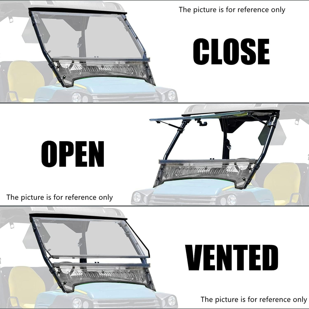 3-in-1 Clear Windscreen M53262