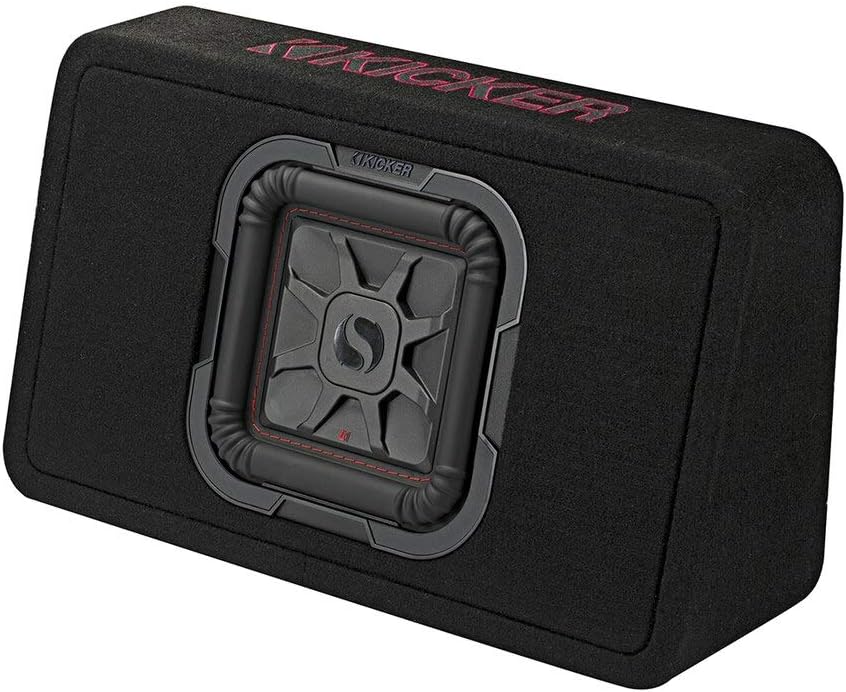 8 Thin Square Sub Box with Amplifier & Amp Kit S1043