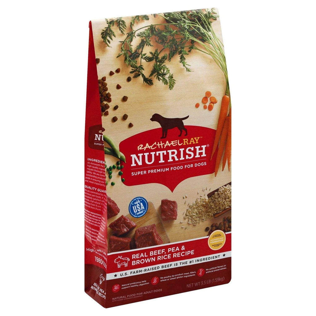 Real Beef Pea Brown Rice Recipe Dry Dog Food B9672