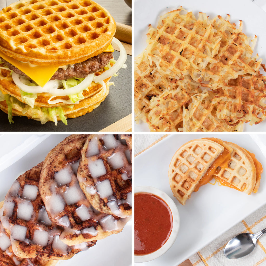 Personal Electric Waffle Maker, White M65312