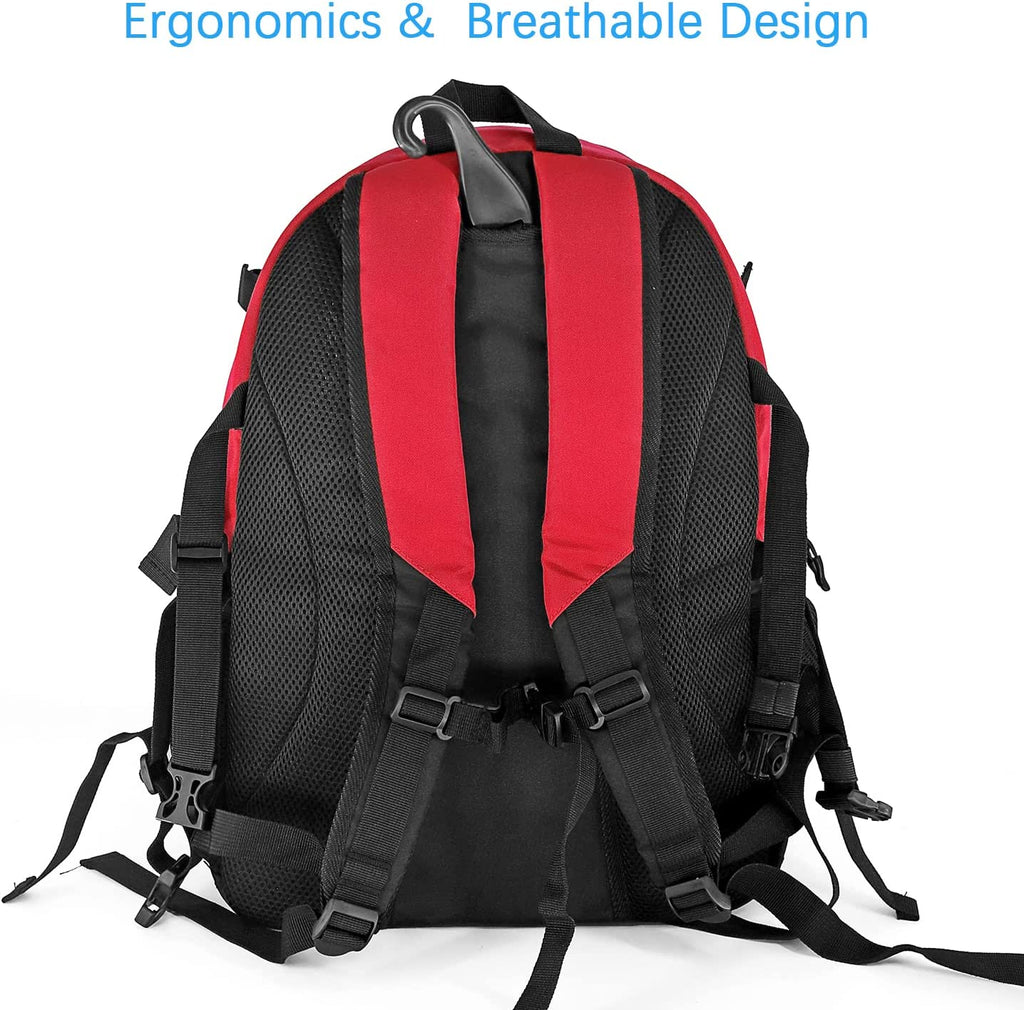 Turf Lacrosse Backpack Bag with Two Stick Holders and Cleats Shoe Compartment Z327479