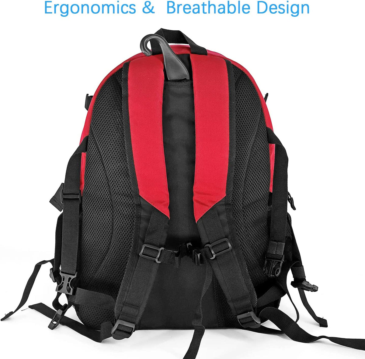 Turf Lacrosse Backpack Bag with Two Stick Holders and Cleats Shoe Compartment Z327479