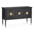 Black Wood Console Table N315