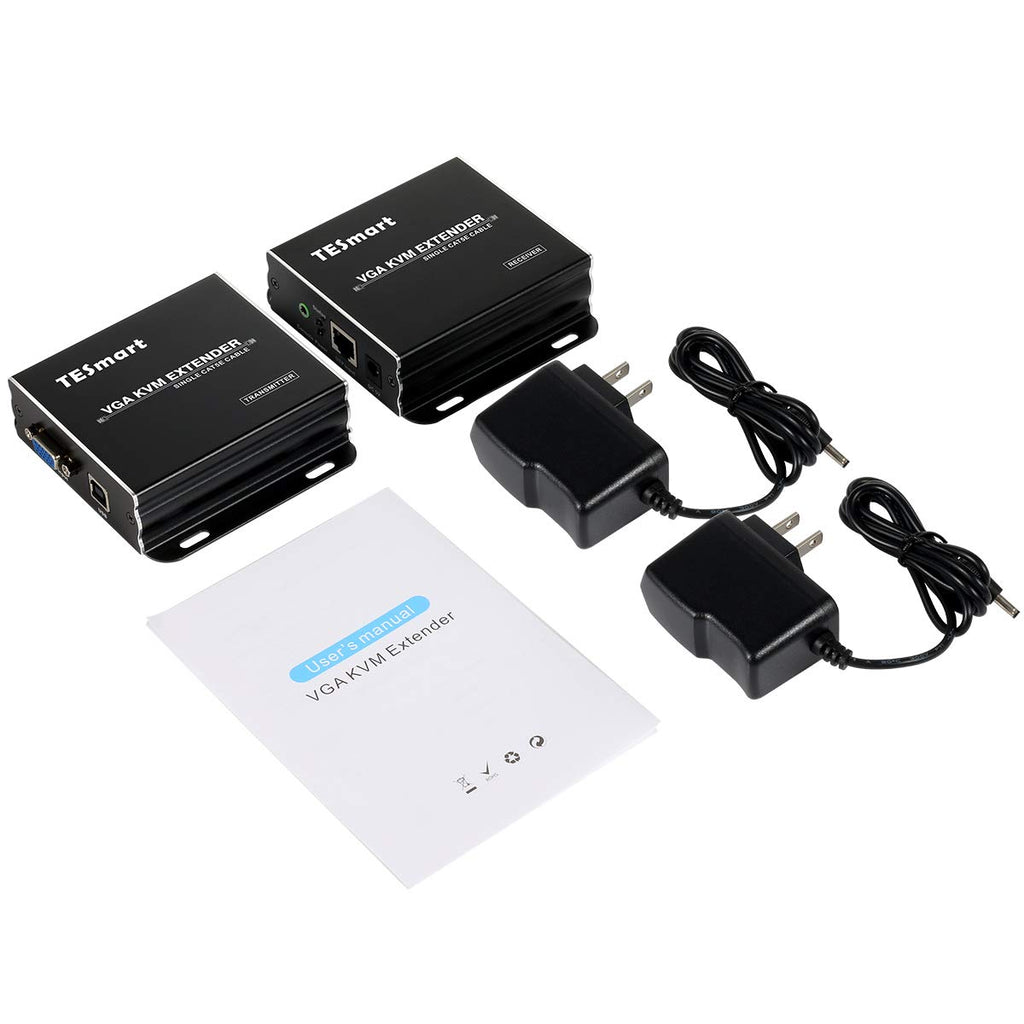 1080P 60Hz USB VGA KVM Extender Over Cat5e Cat6 Ethernet Cable M68534