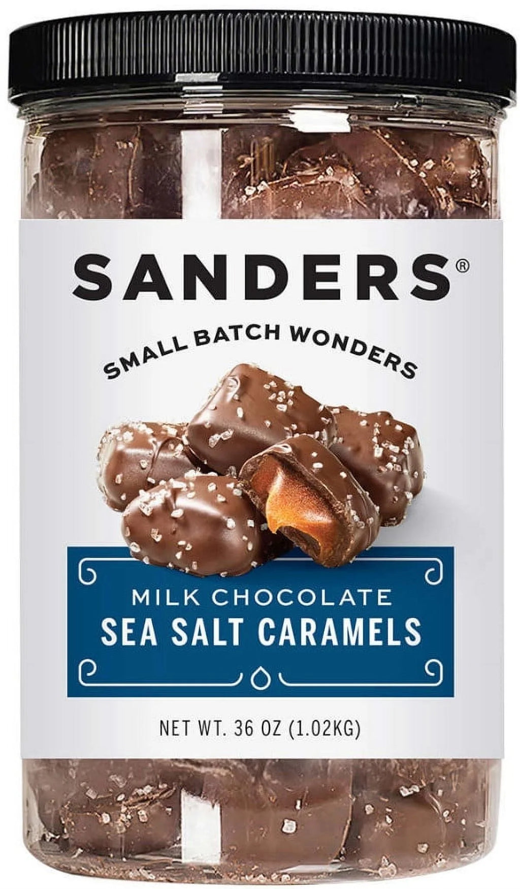 36 oz Milk Chocolate Sea Salt Caramel Candy S285