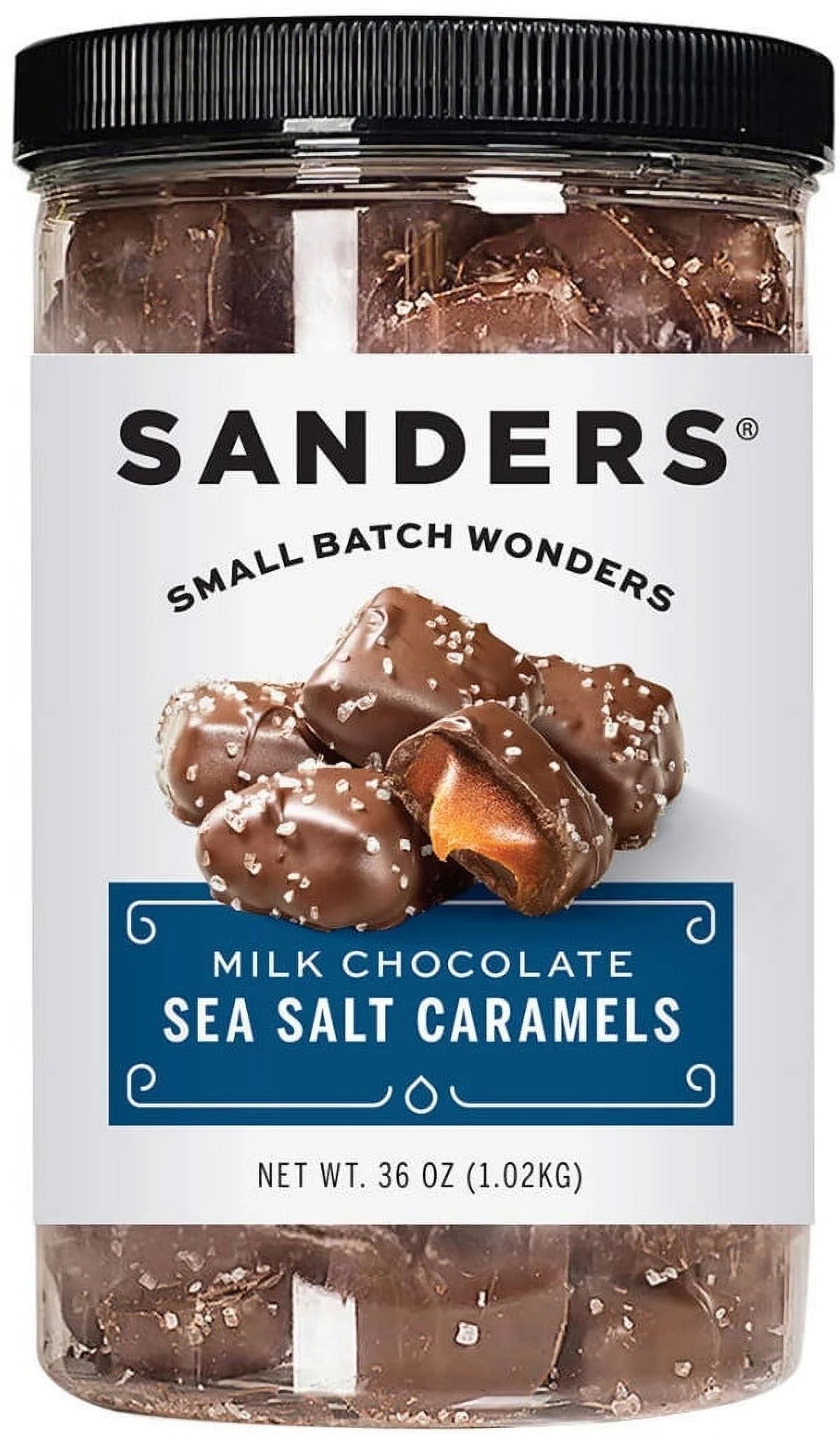 36 oz Milk Chocolate Sea Salt Caramel Candy S285